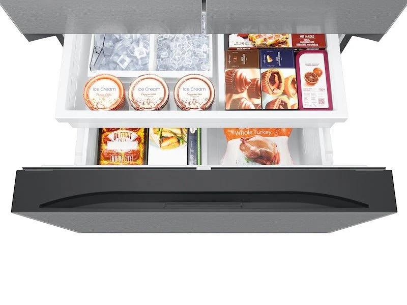 RF32CG5100SR - REFRIGERATORS - Samsung - French 3-Door - Stainless Steel - Open Box - Image 7