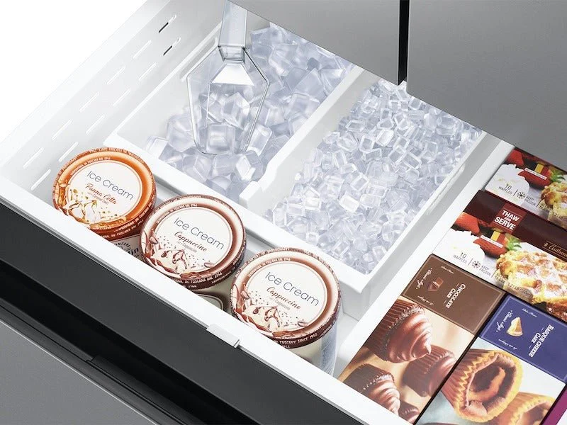 RF32CG5100SR - REFRIGERATORS - Samsung - French 3-Door - Stainless Steel - Open Box - Image 8