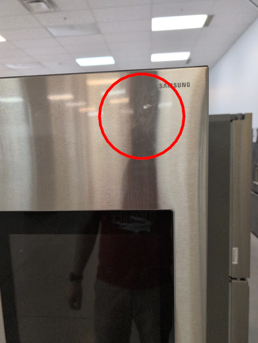 RF32CG5900SR - REFRIGERATORS - Samsung - French 3-Door - Stainless Steel - Open Box - Image 4