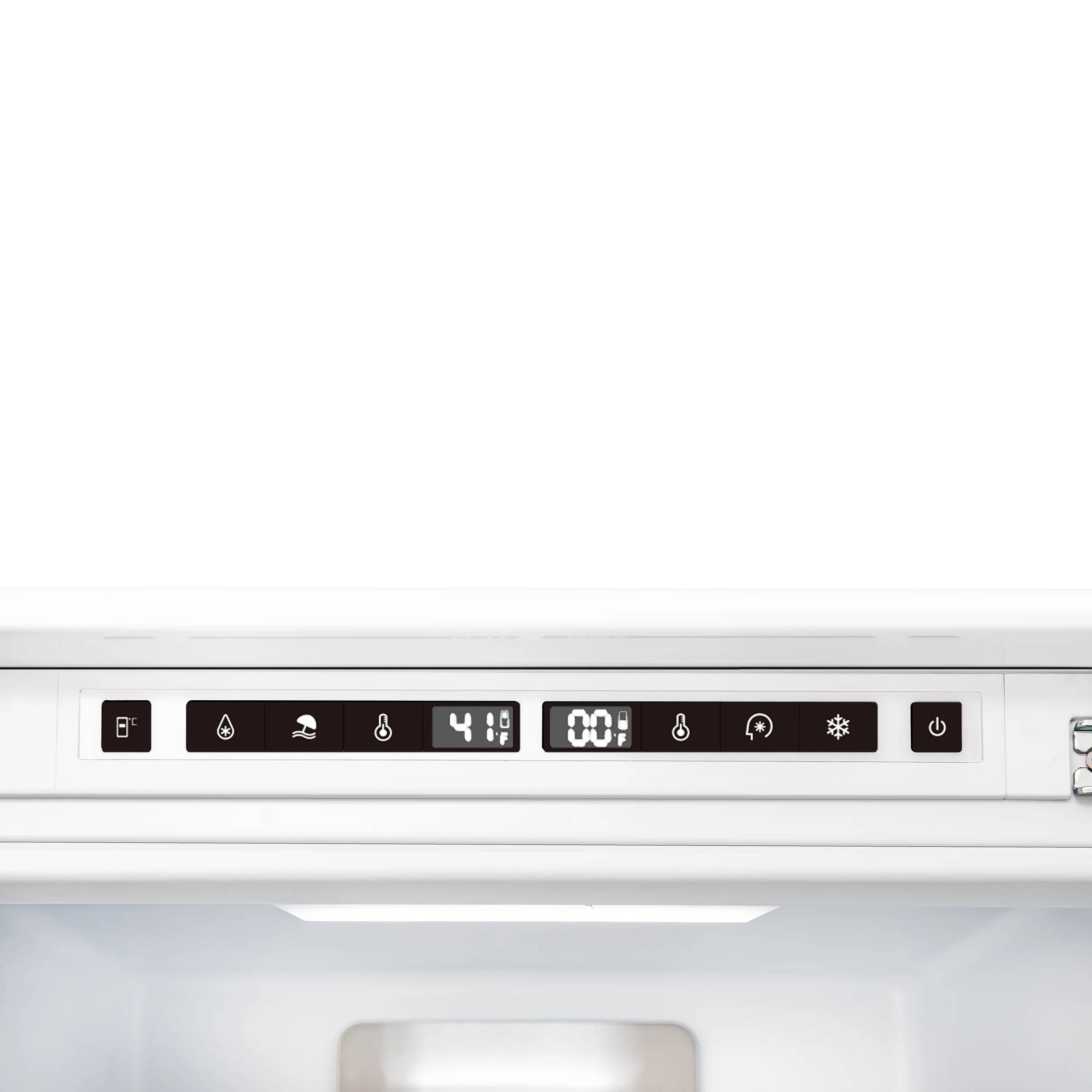 Forno Rivestito 22 Inch Panel Ready Bottom Freezer Refrigerator, 8.6 cu. ft., Total No Frost, Fast Cool & Fast Freeze - Image 7