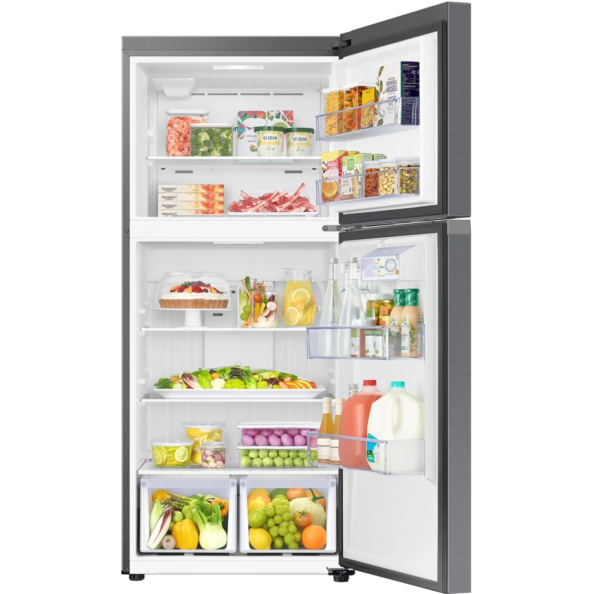 RT18DG6500SR - REFRIGERATORS - Samsung - Top Freezer - Stainless Steel - Open Box - Image 4