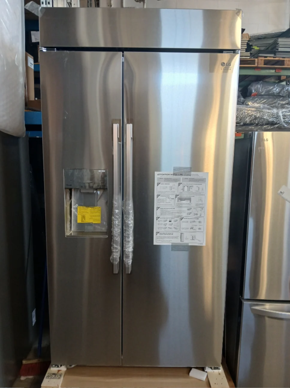 SRSXB2622S - REFRIGERATORS - LG - Side by side - Stainless Steel - Open Box - Image 3