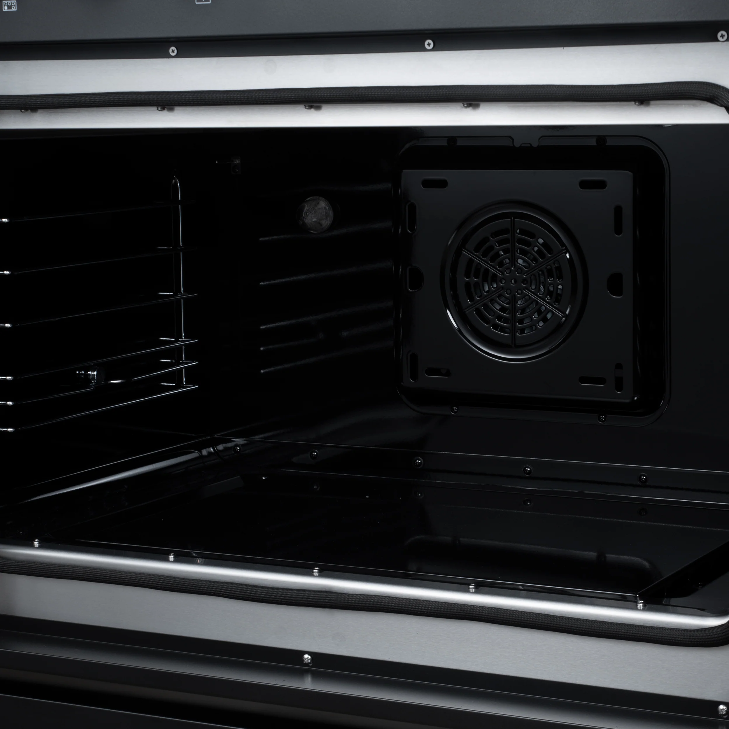 Torino French Door 36 Inch Induction Range with Air Fryer, Air Sous Vide & True Convection, Dual Broiler, Black - Image 14