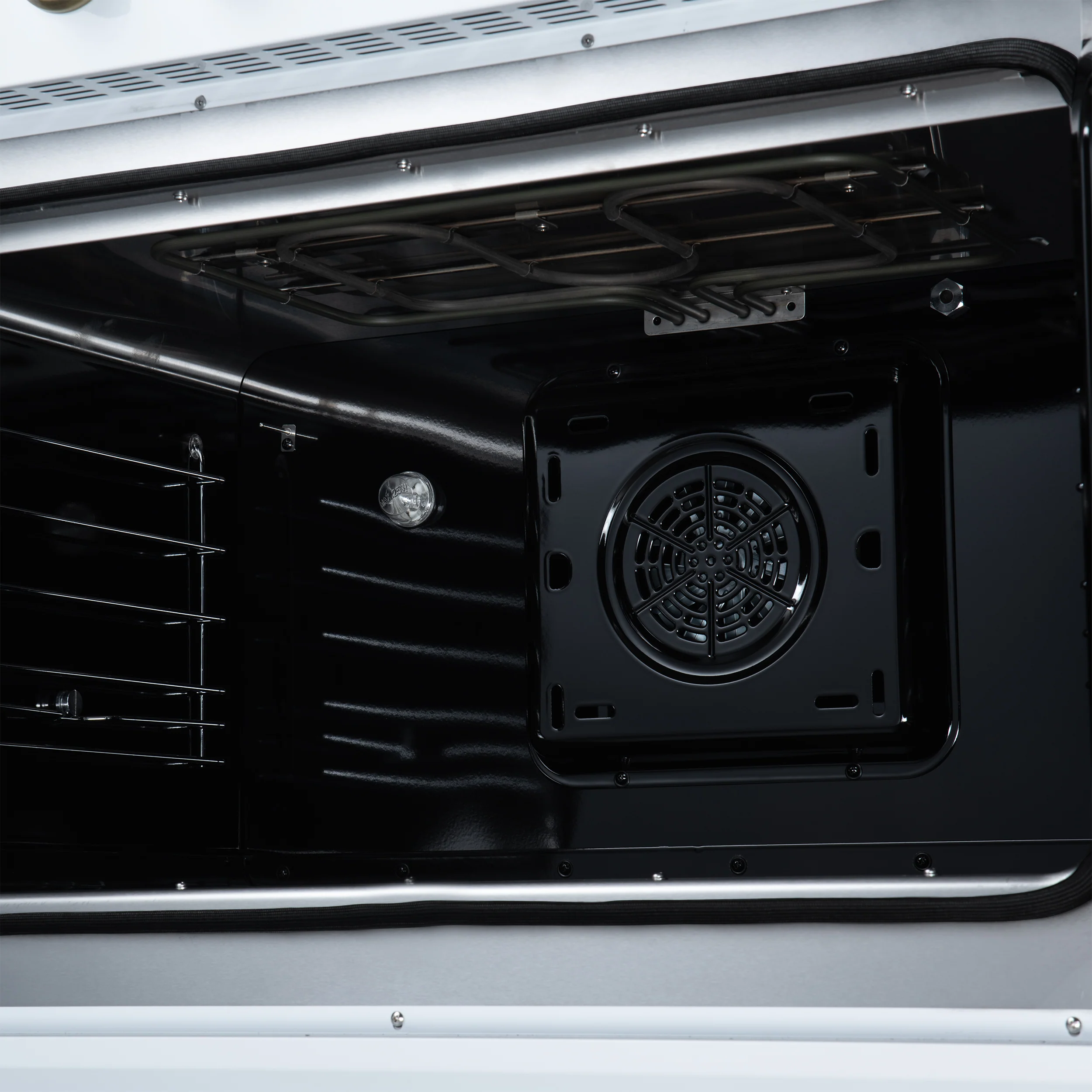 Torino French Door 36 Inch Induction Range with Air Fryer, Air Sous Vide & True Convection, Dual Broiler, White - Image 15
