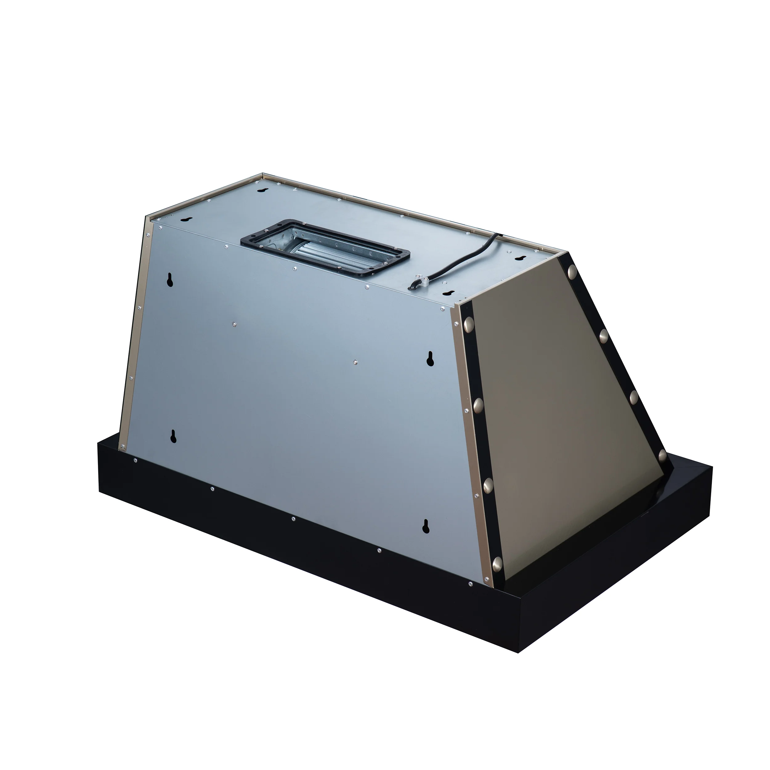 Valente 36" Range Hood in Black with 427 CFM, 3 speeds, Dishwasher safe Baffle filters, LED Lights and Remote Control - Image 7
