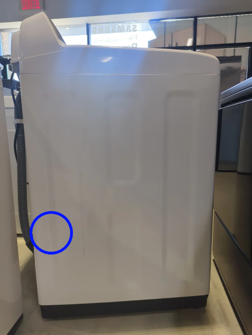 WA46CG3505AW - WASHERS - Samsung - Top Loading - White - Open Box - Image 3