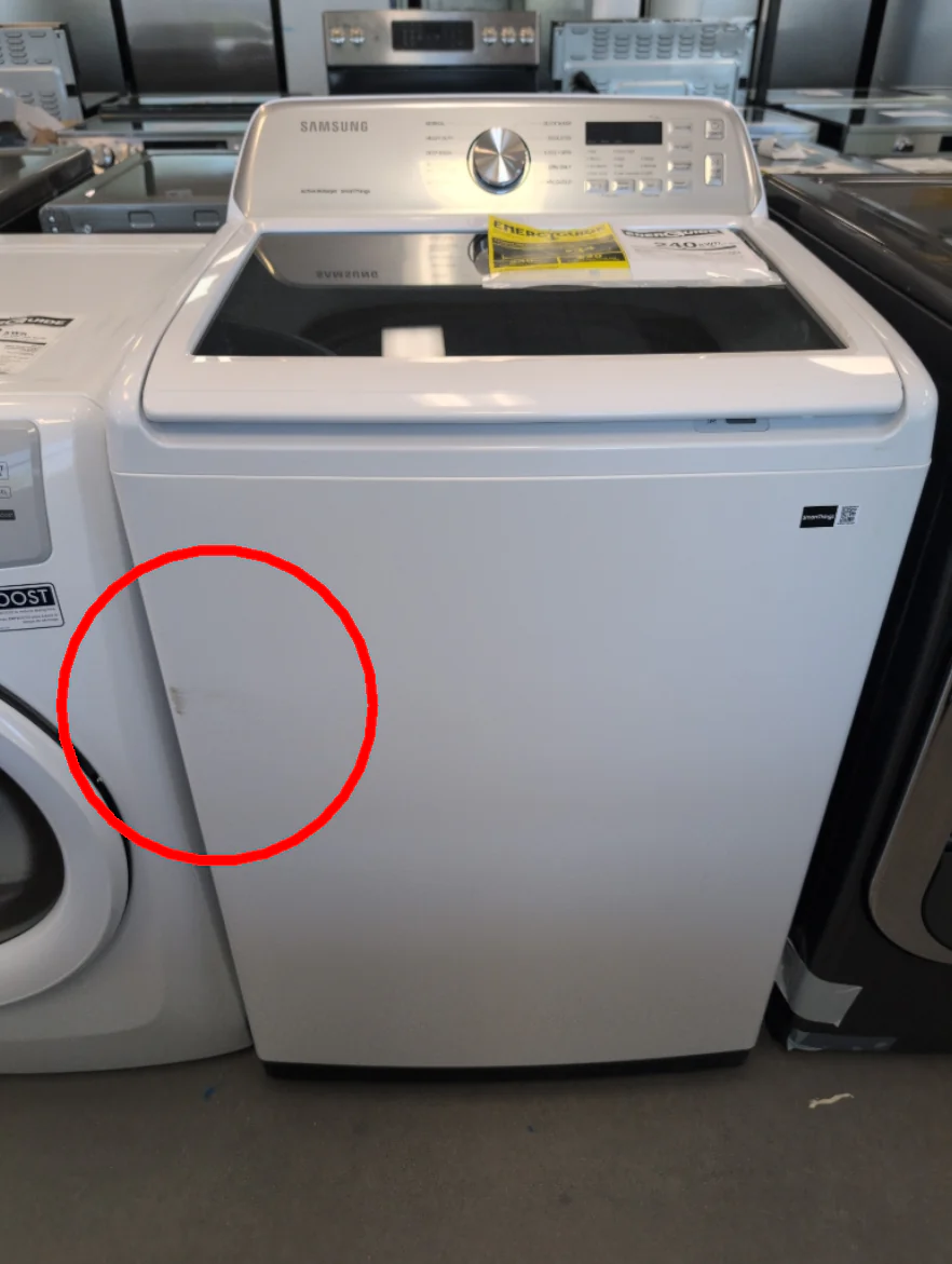 WA46CG3505AW - WASHERS - Samsung - Top Loading - White - Open Box - Image 2