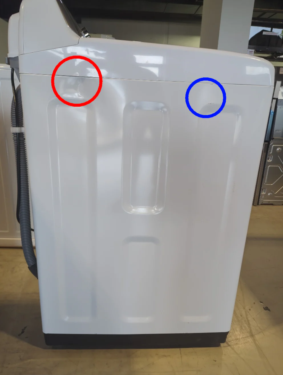 WA46CG3505AW - WASHERS - Samsung - Top Loading - White - Open Box - Image 4