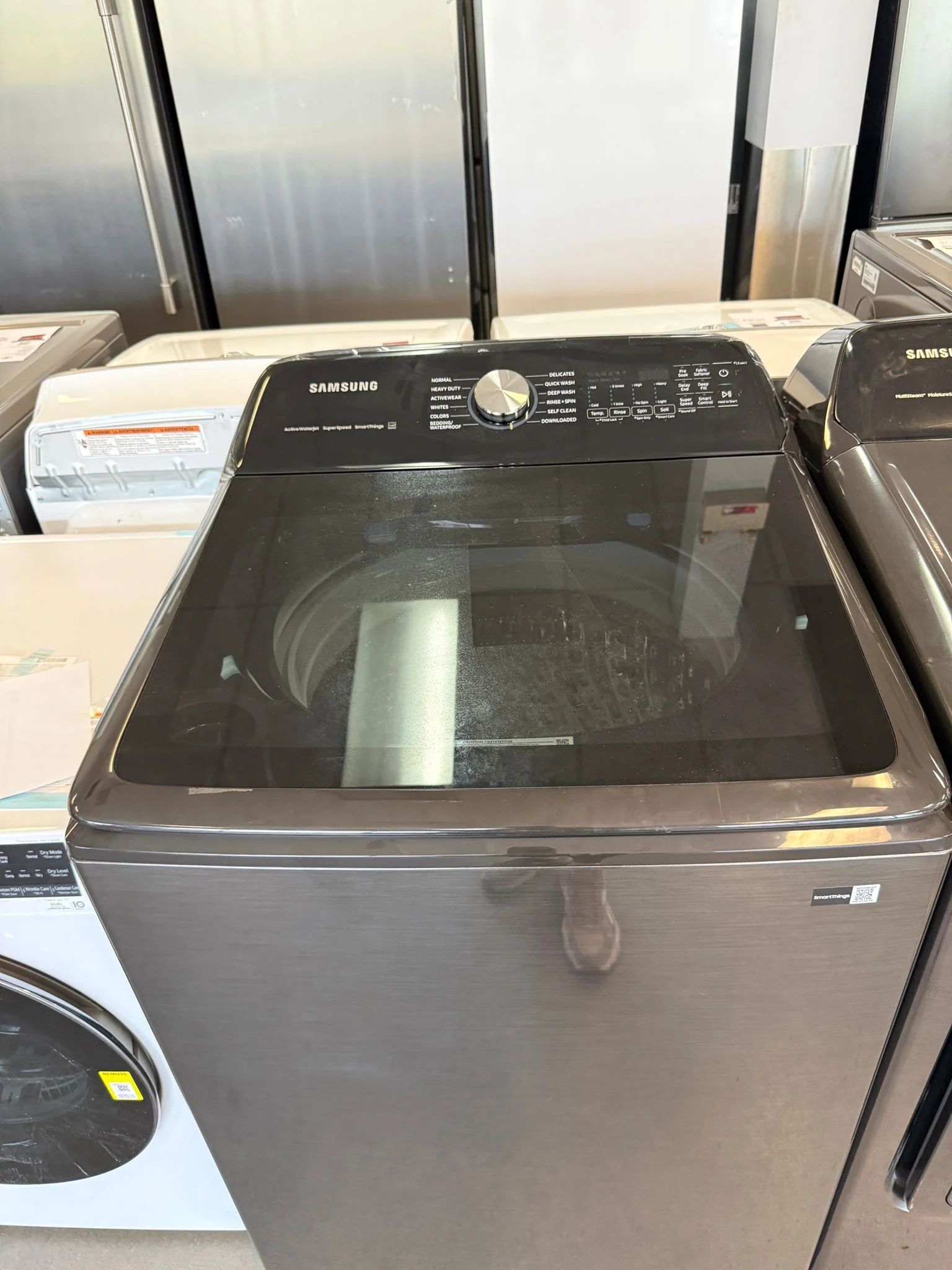 WA52DG5500AV - WASHERS - Samsung - Top Loading - Black - Open Box - Image 3