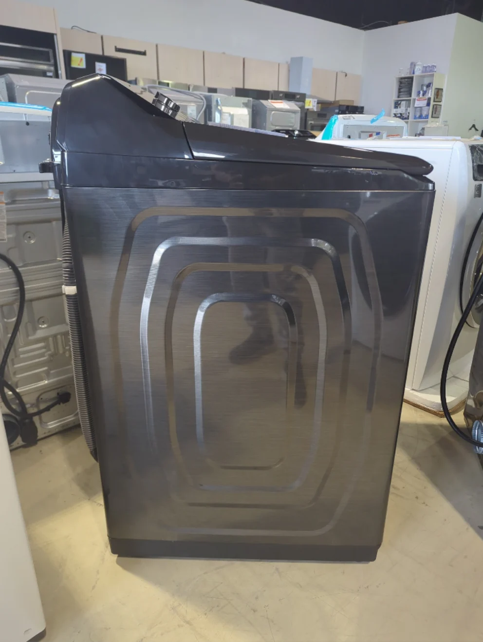 WA52DG5500AV - WASHERS - Samsung - Top Loading - Black - Open Box - Image 3