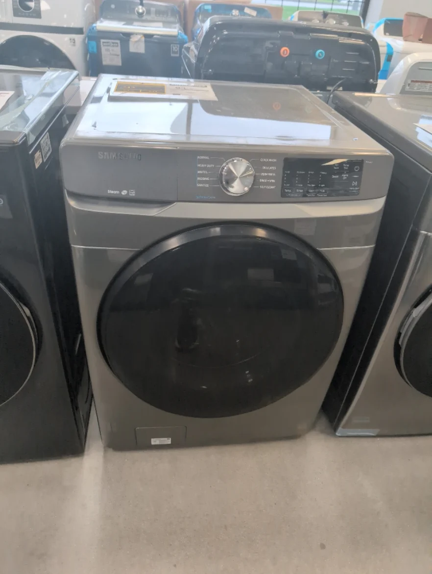 WF45R6100AP - WASHERS - Samsung - Front Load - Platinum - Open Box - Image 2