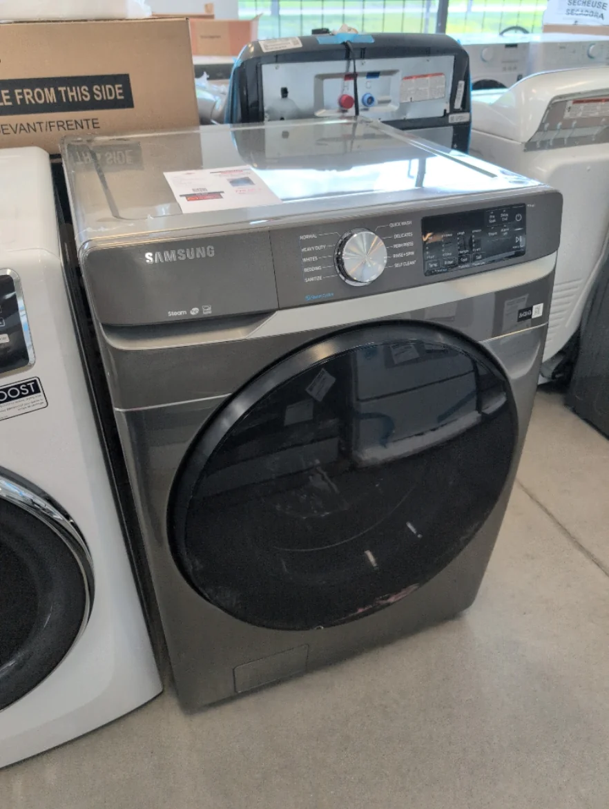 WF45R6100AP - WASHERS - Samsung - Front Load - Platinum - Open Box - Image 2