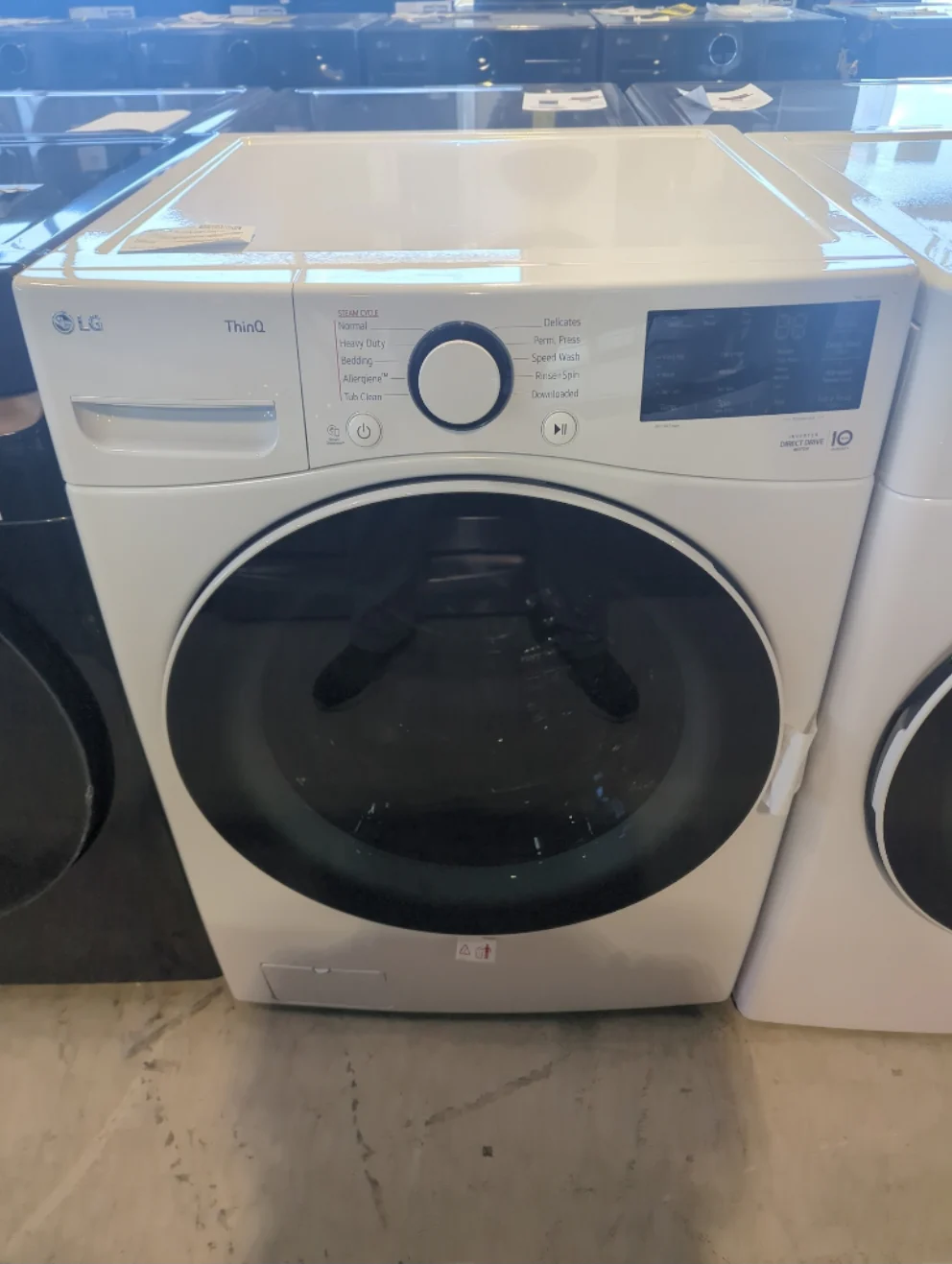 WM3600HWA - WASHERS - LG - Front Load - White - Open Box - Image 2