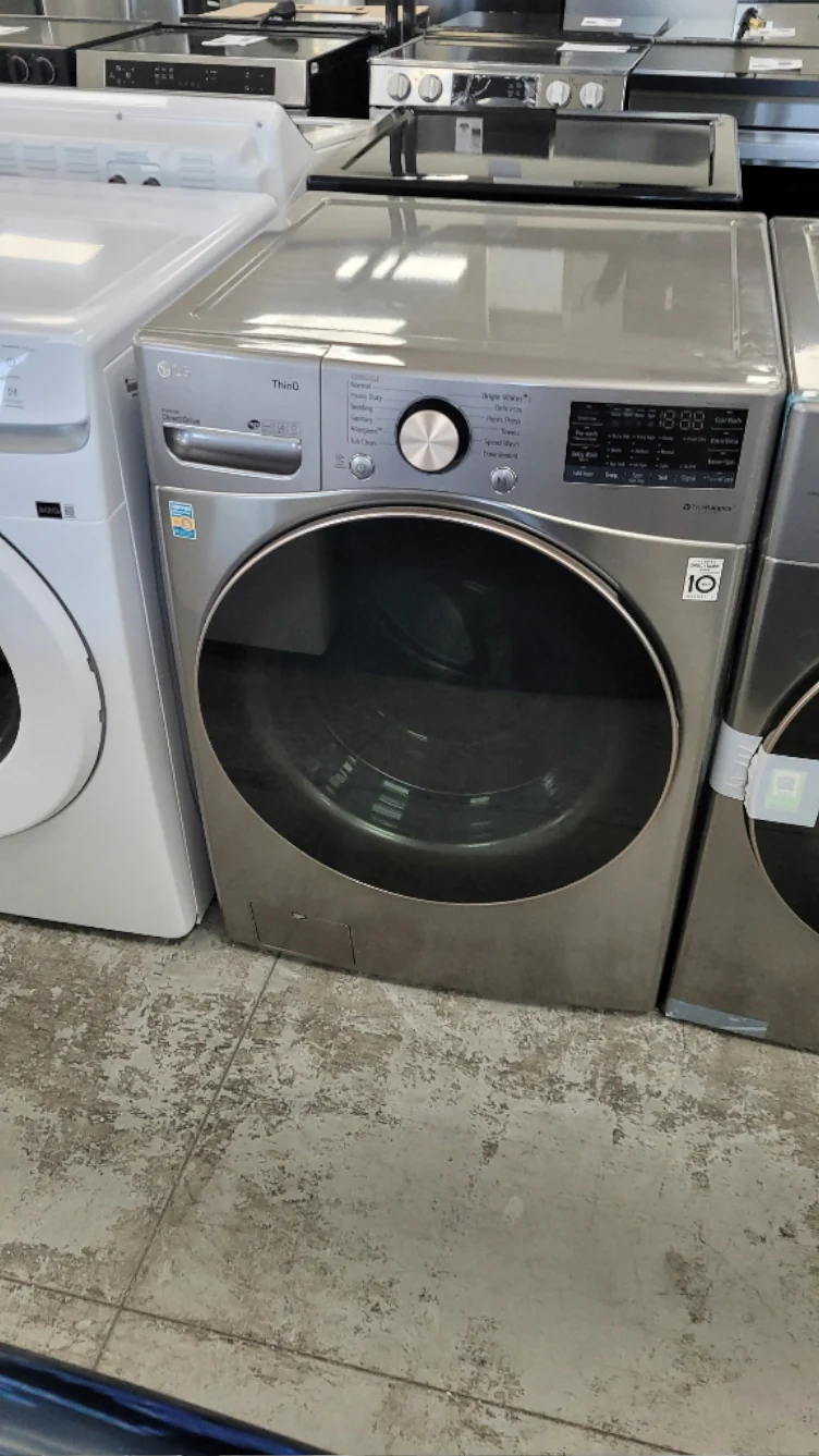 WM3850HVA - WASHERS - LG - Front Load - Silver - Open Box - Image 2