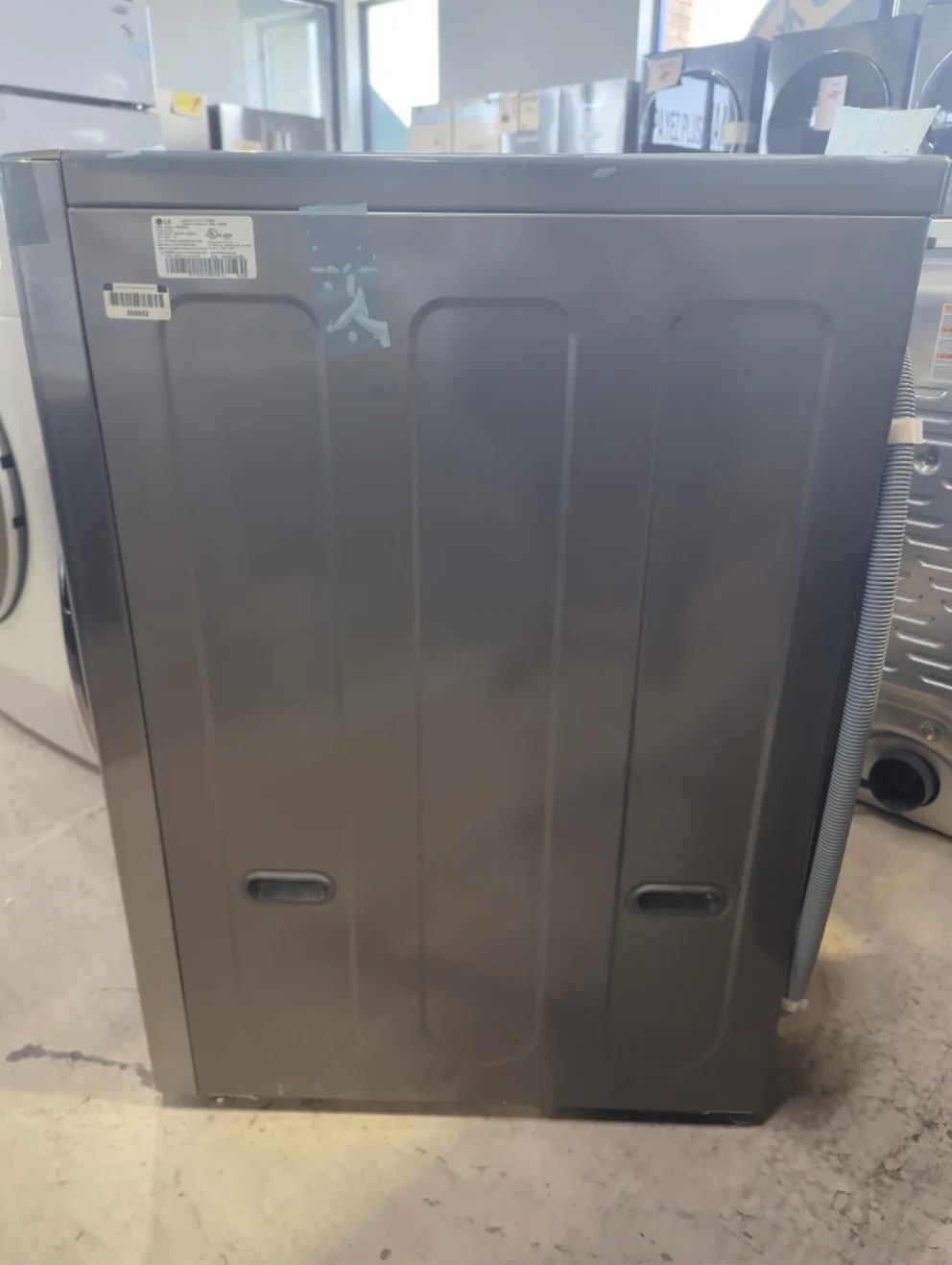 WM5800HVA - WASHERS - LG - Front Loading - Graphite Steel - Open Box - Image 4
