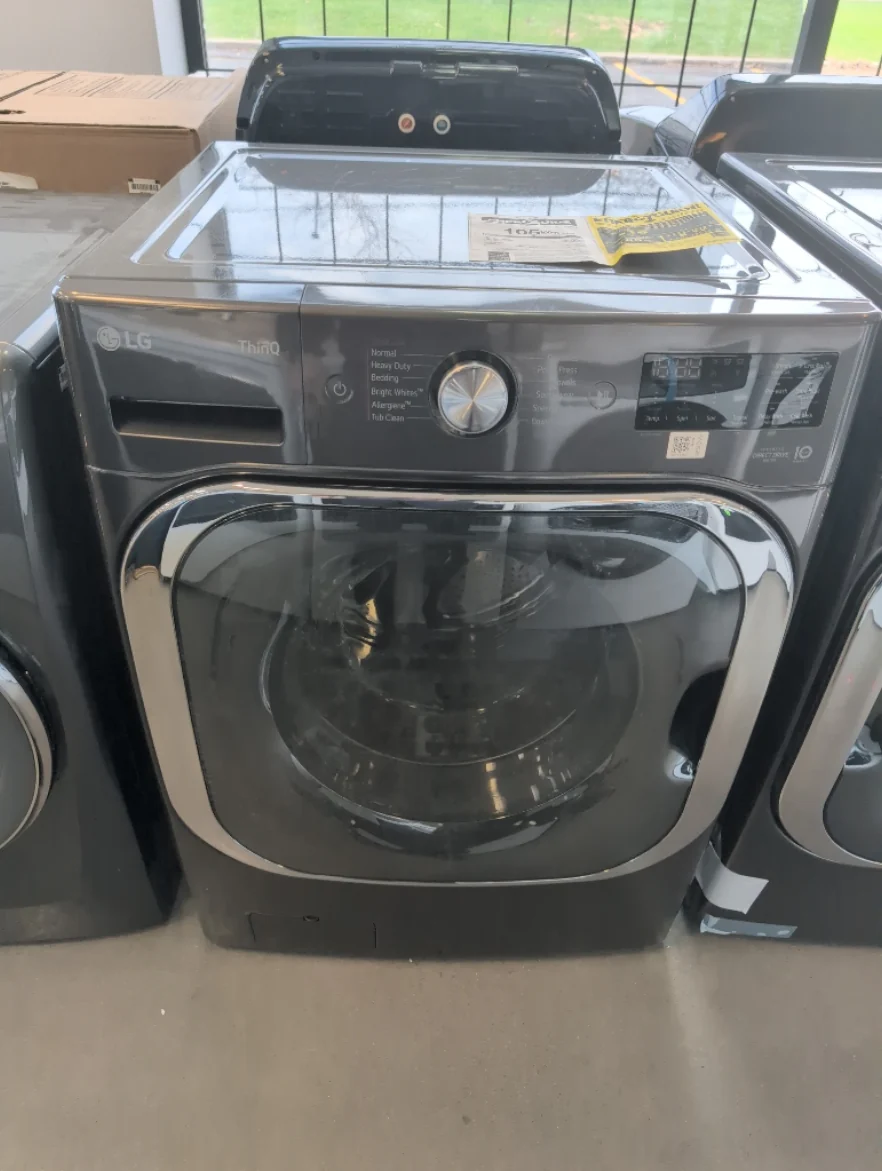 WM8900HBA - WASHERS - LG - Front Loading - Black Stainless - Open Box - Image 2