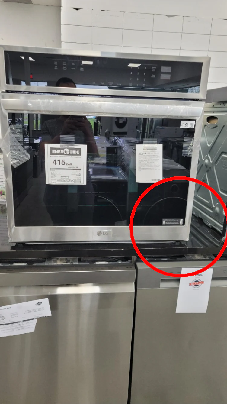 WSEP4723F - WALL OVENS - LG - Single Oven - Stainless Steel - Open Box - Image 3