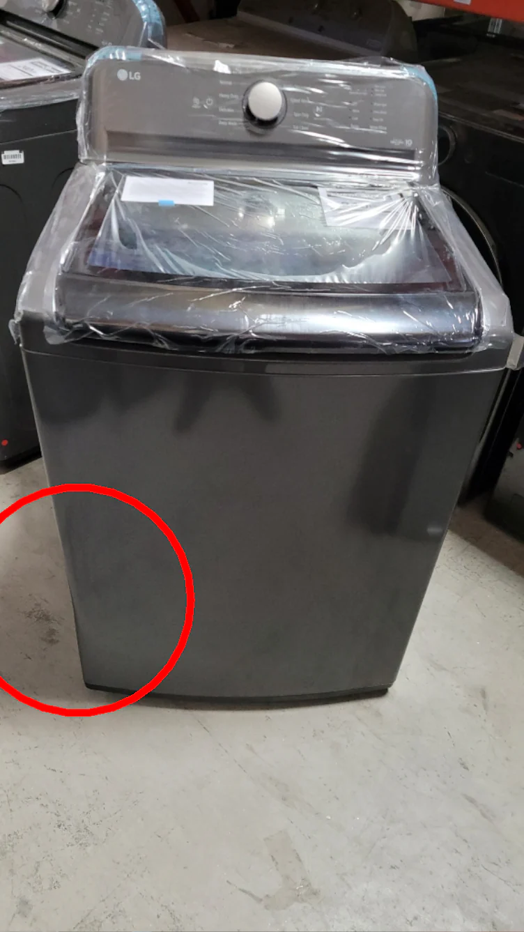 WT6105CM - WASHERS - LG - Top Loading - Grey - Open Box - Image 2