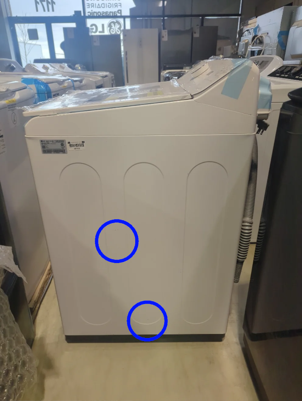WT8200CW - WASHERS - LG - Top Loading - White - Open Box - Image 4