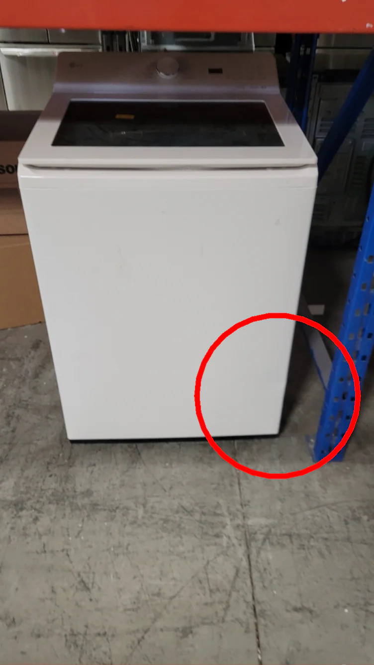 WT8200CW - WASHERS - LG - Top Loading - White - Open Box - Image 3