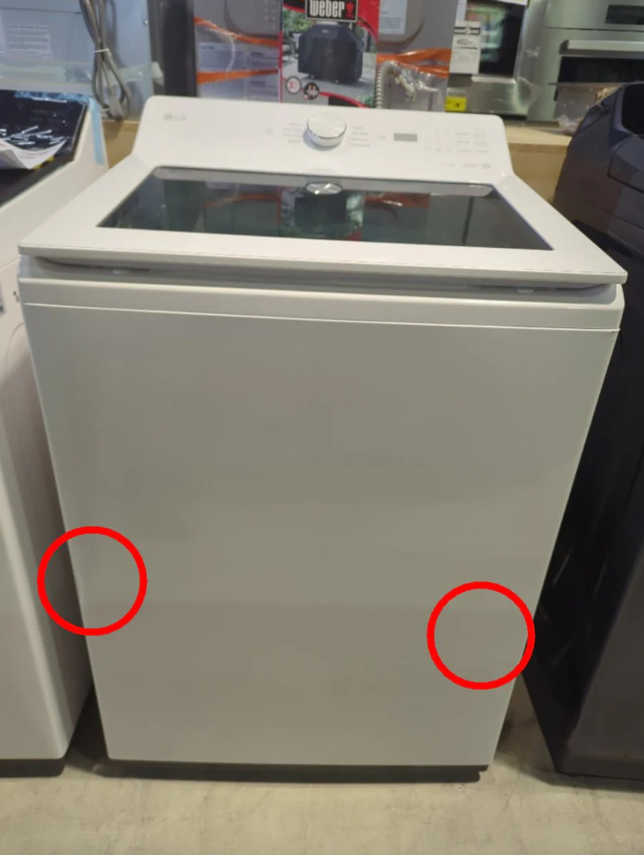 WT8205CW - WASHERS - LG - Top Loading - White - Open Box - Image 2