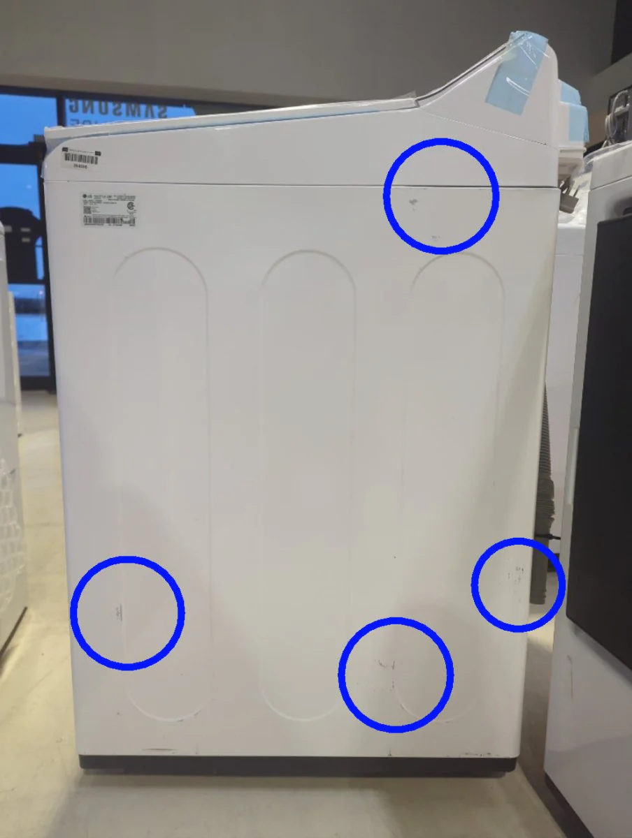 WT8205CW - WASHERS - LG - Top Loading - White - Open Box - Image 3