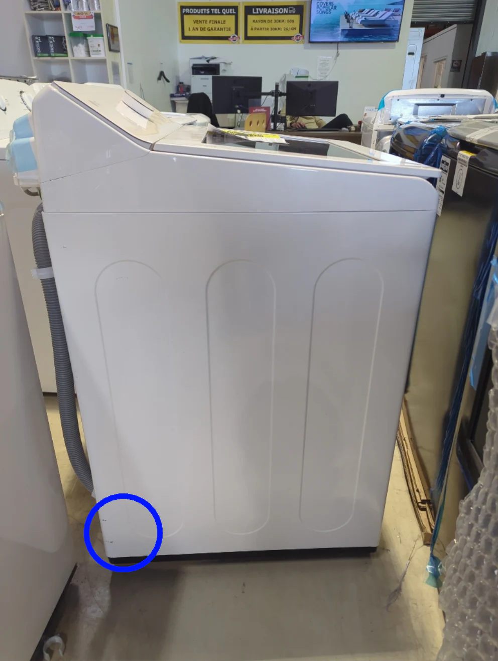 WT8205CW - WASHERS - LG - Top Loading - White - Open Box - Image 3