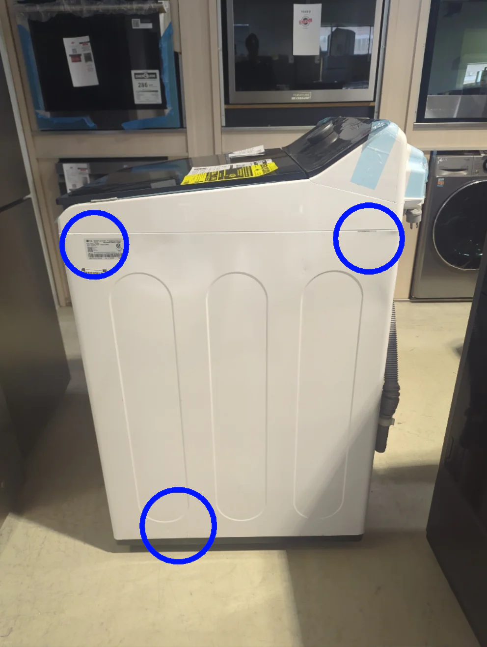 WT8405CW - WASHERS - LG - Top Loading - White - Open Box - Image 2