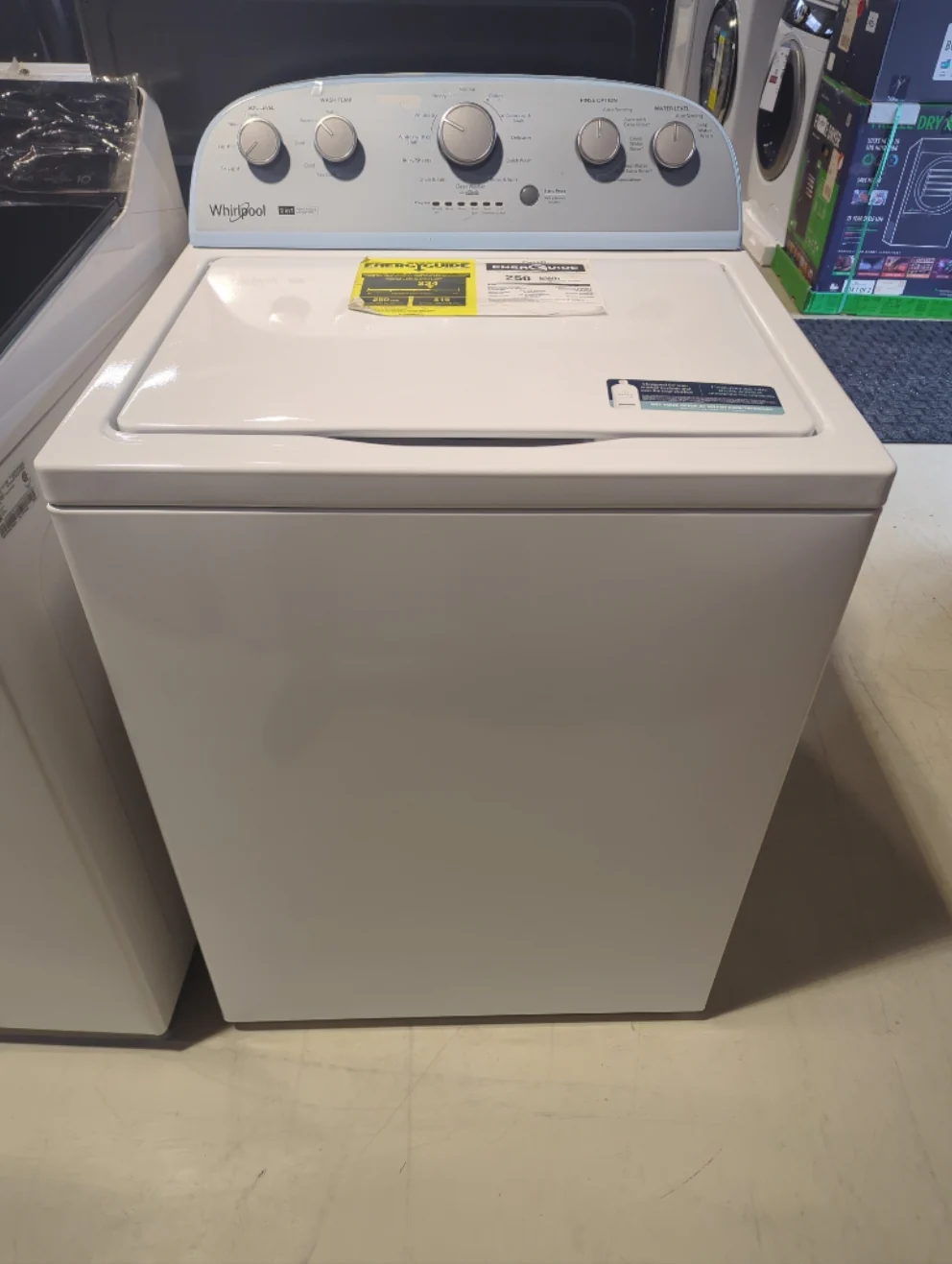 WTW4957PW - WASHERS - Whirlpool - Top Loading - White - Open Box - Image 2