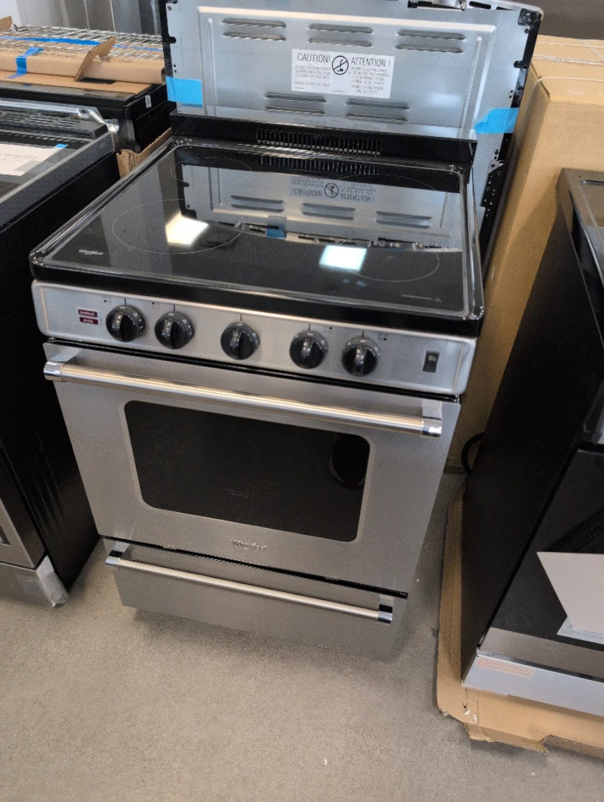 YWFE50M4HS - RANGES - Whirlpool - Electric - Stainless Steel - Open Box - Image 2
